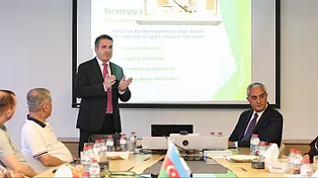 Rabitəbankın İdarə Heyətinin sədri Aydın Hüseynov: “Məqsədimiz Rabitəbankı tam maliyyə marketinə çevirməkdir”