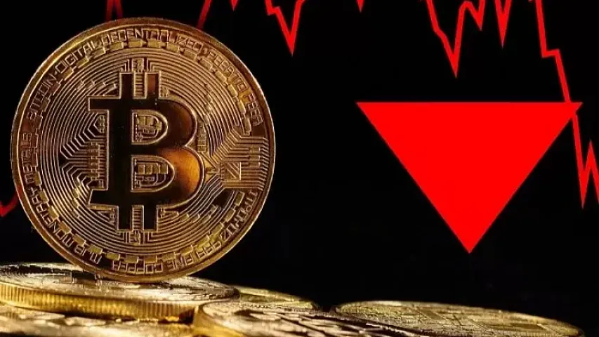 "Bitcoin"in qiyməti düşür