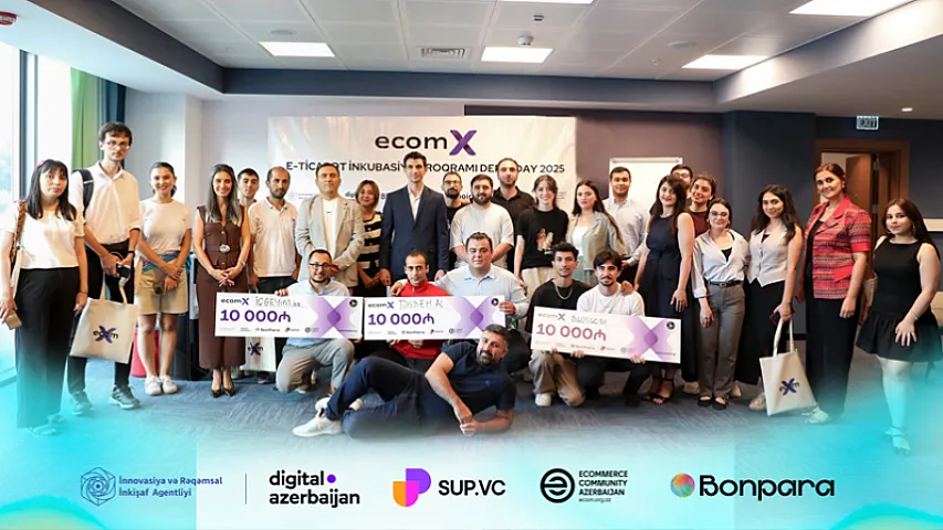 EcomX inkubasiya proqramı Azərbaycan iqtisadiyyatına 15 e-ticarət biznesi qazandırıb