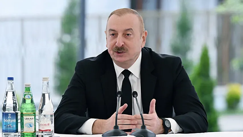 "Zəngəzur dəhlizi ilə bağlı razılaşma heç kimə qarşı deyil" - İlham Əliyev