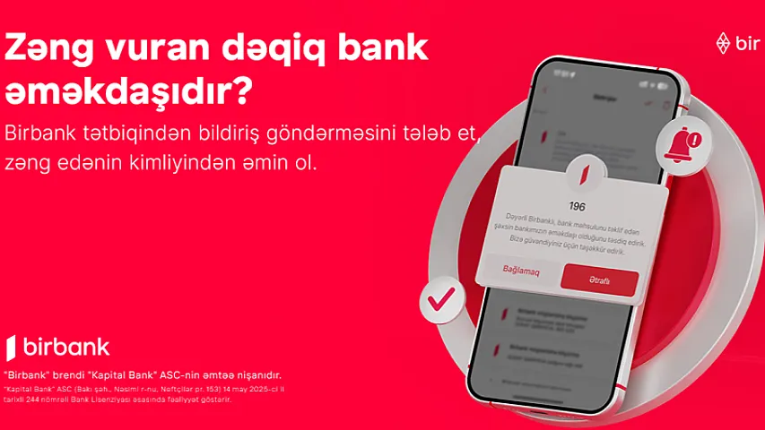 Zəng edənin bank əməkdaşı olub-olmadığını yoxlaya bilərsiniz - BANKDAN YENİLİK