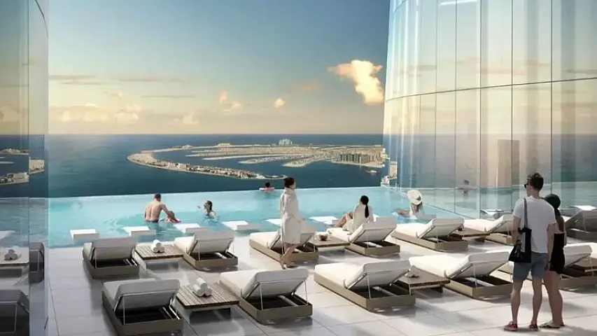 Dubayda dünyanın ən hündür hoteli fəaliyyətə başladı