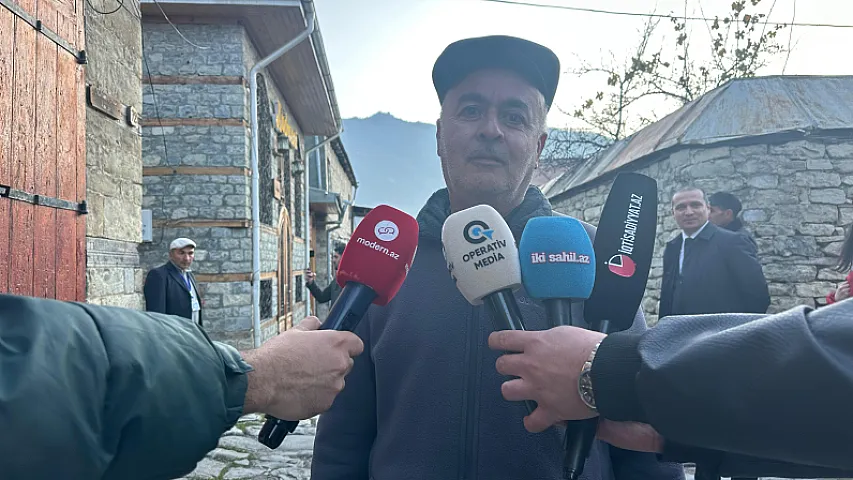 Nəzər Əliyev: "Lahıcda parkinq ərazisi salınır"