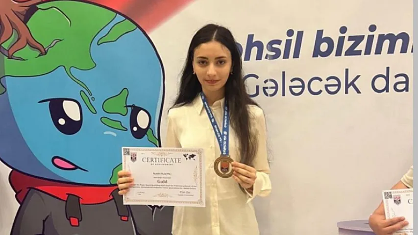 Dünya Riyaziyyat Olimpiadasının Azərbaycanlı qalibini siz də tanıyın! 
