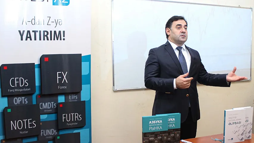InvestAZ və Bakı Avrasiya Universiteti investisiya və kriptovalyuta bazarı üzrə seminar təşkil edib