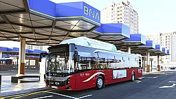 Bu marşrutun avtobusları yeniləndi
