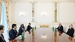 Президент Ильхам Алиев принял главного исполнительного директора компании Global Infrastructure Partners