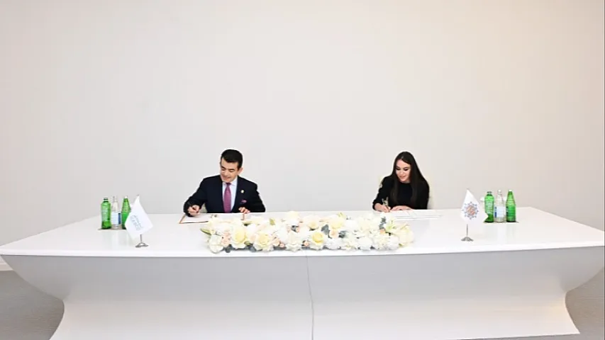 Leyla Əliyeva ICESCO-nun Baş direktoru ilə saziş imzaladı 