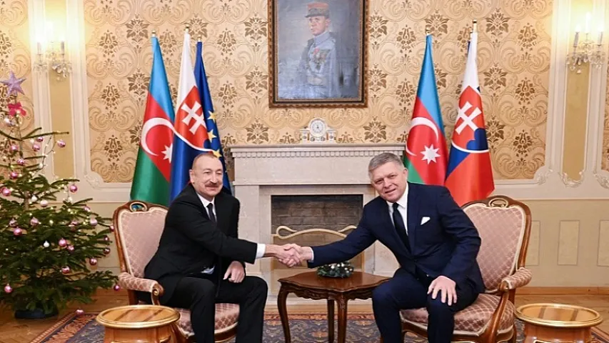 Состоялась встреча Ильхама Алиева с Робертом Фицо в формате один на один