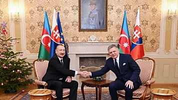 Состоялась встреча Ильхама Алиева с Робертом Фицо в формате один на один