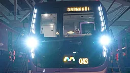 Bakı metrosunda daha bir yeni nəsil qatar istismara verilib 