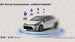 Определены победители лотереи Bir Bonus