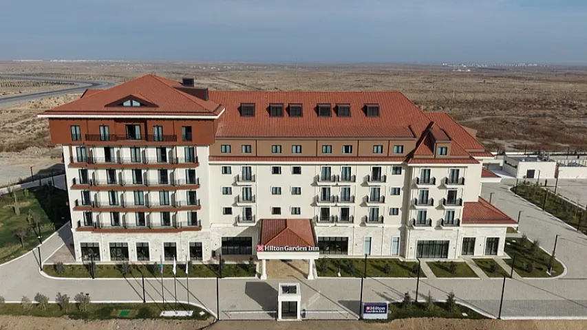 В городе Агдам сдан в пользование отель Hilton Garden Inn Agdam  - ФОТОГРАФИИ