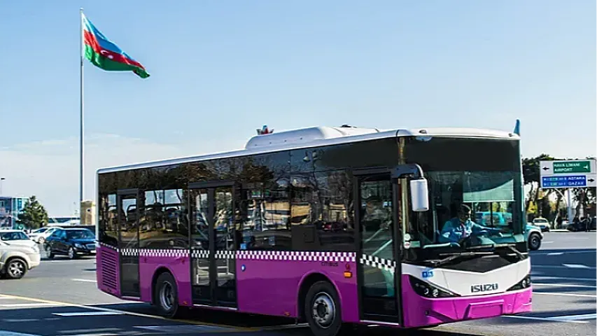 Bu marşrutda istismar olunan avtobuslar yenilənir