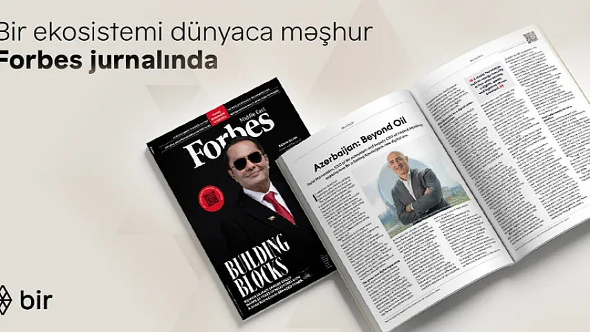 Fərid Məmmədov “Forbes”da Azərbaycanın yeni rəqəmsal erasından bəhs etdi