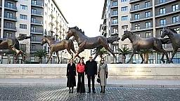 Президент Ильхам Алиев посетил «Баку Белый город»