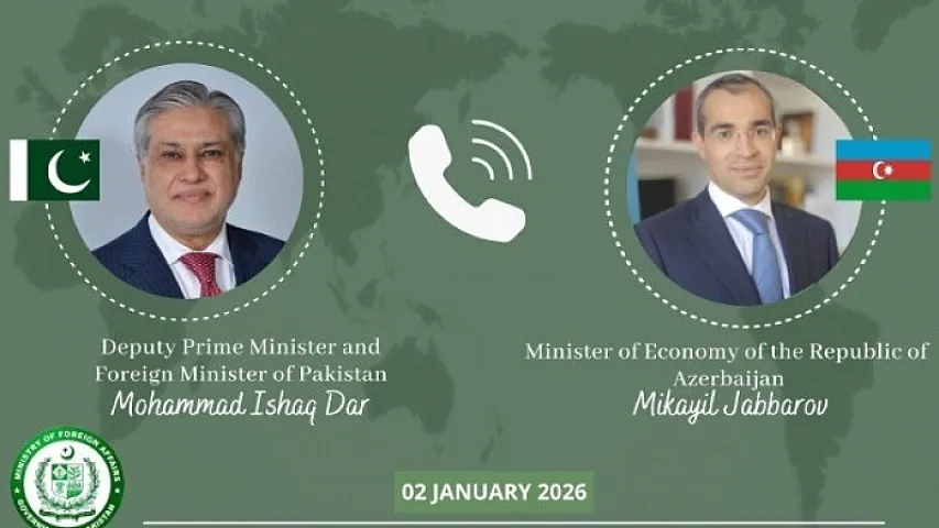 Azərbaycanın Pakistana 2 milyardlıq sərmayə qoyması müzakirə edilib