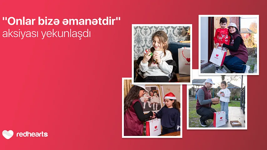 Акция «Onlar bizə əmanətdir» продолжает дарить заботу детям шехидов