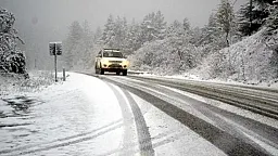 Водителей предупредили об ухудшении погодных условий в Азербайджане