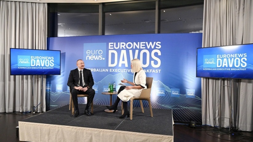 İlham Əliyev “Euronews”a müsahibə verdi