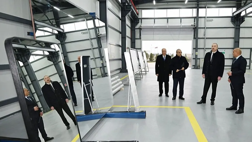 İlham Əliyev Sumqayıtda açılışda iştirak etdi 