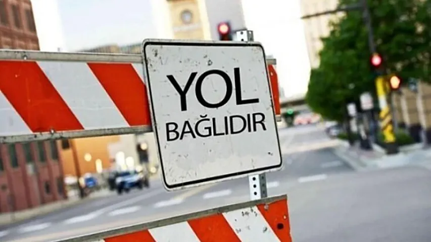 Babək prospektindən Ağ Şəhərə daxil olan yol bağlanır