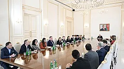 Президент Азербайджана встретился с руководителями ведущих американских компаний