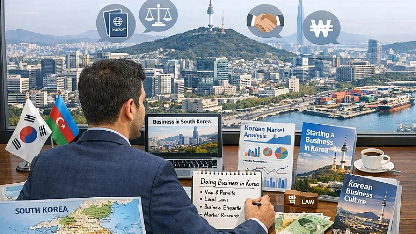Bir azərbaycanlı Koreyada biznes qurmaq istəsə, nələri bilməlidir?