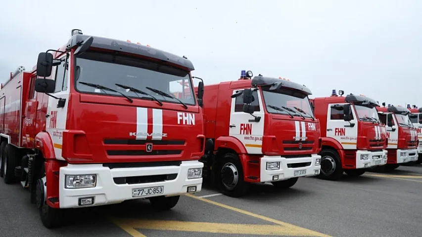 Azərbaycan Çindən 88 min manata yanğınsöndürən alıb