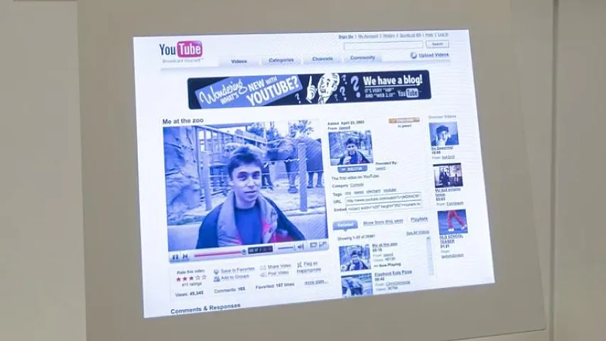 "Youtube"un ilk videosu satın alındı