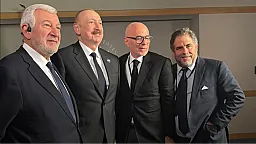 İlham Əliyev Vaşinqtonda bir sıra dövlətlərin liderləri və rəsmi şəxslərlə ayaqüstü görüşüb