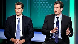 «Крипто-близнецы» продали более 100 миллионов долларов в биткоине из-за опасений войны