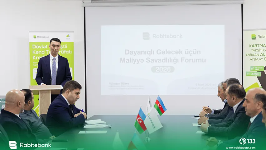 Rabitəbank Xankəndidə “Dayanıqlı Gələcək üçün Maliyyə Savadlılığı Forumu” təşkil edib