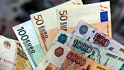Евро и рубль теряют стоимость