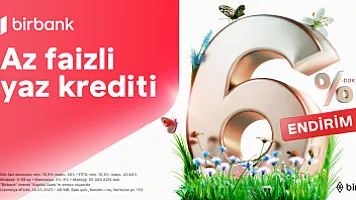 Kapital Bank-dan Novruz fürsəti: nağd kreditlərə 6%-dək endirim