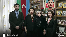 Rabitəbank Ramazan və Novruz Bayramı ərəfəsində şəhid ailələrini ziyarət edib