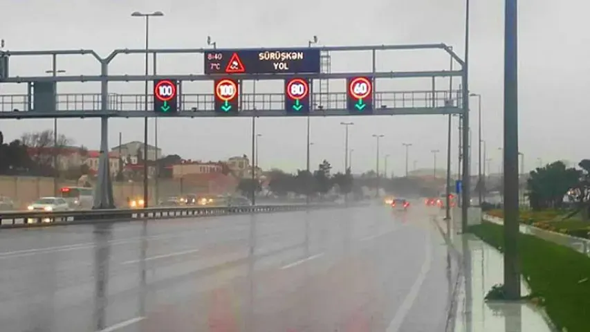 Yağış dayandı, sürət həddi bərpa edildi