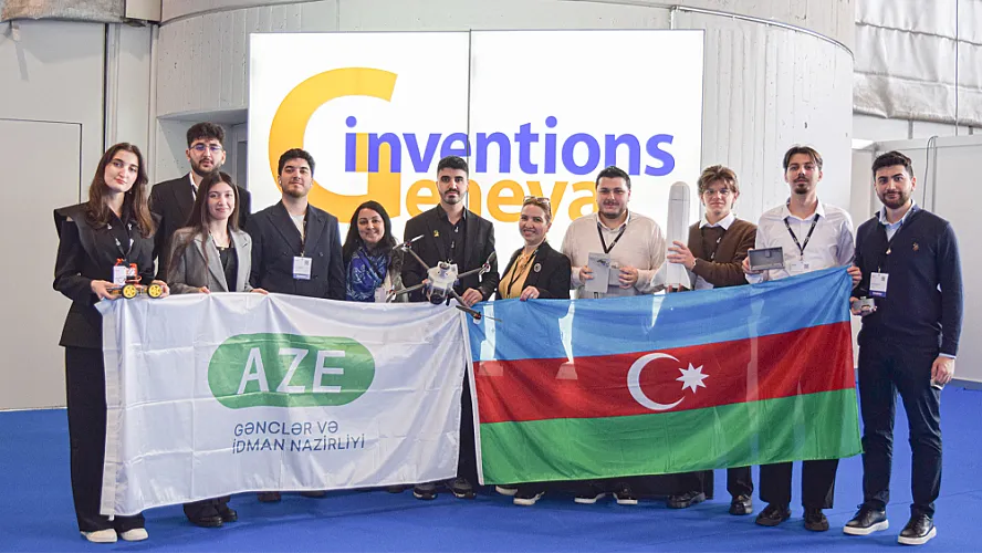 BMU-nun təmsil olunduğu komanda Cenevrədə qızıl və bürünc medala layiq görülüb