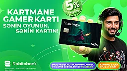 Rabitəbank "Gamer"lər üçün yeni kart məhsulunu təqdim etdi