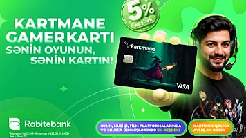 Rabitəbank "Gamer"lər üçün yeni kart məhsulunu təqdim etdi