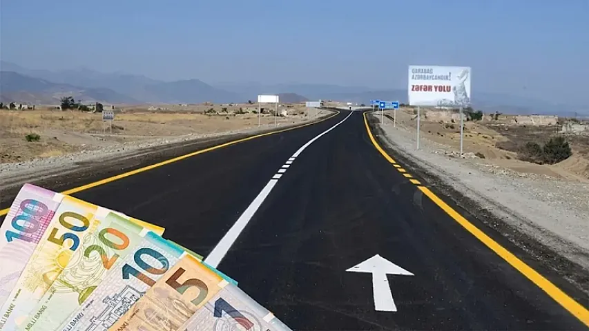 Azərbaycanda daha bir yol ödənişli oldu