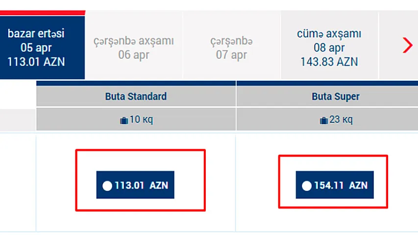 "Buta Airways" İstanbula uçuşlara başlayır <span style="color: #ff0000;">- QİYMƏTLƏR</span>