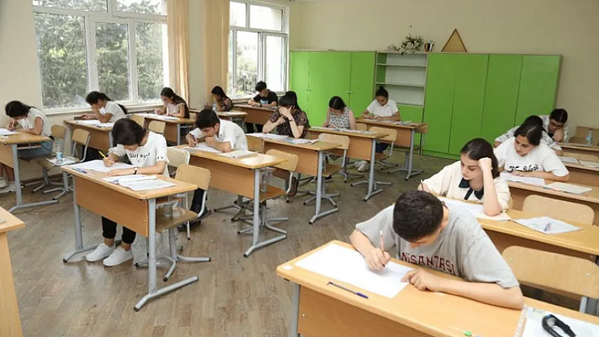 DİM orta təhsil səviyyəsi üzrə buraxılış imtahanı keçirib