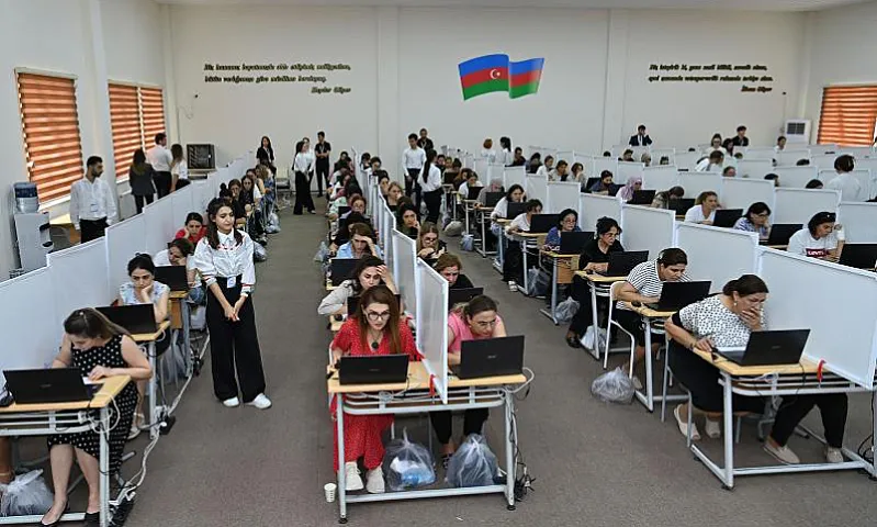 Sertifikatlaşdırılma imtahanında 4228 nəfər müəllim iştirak edib