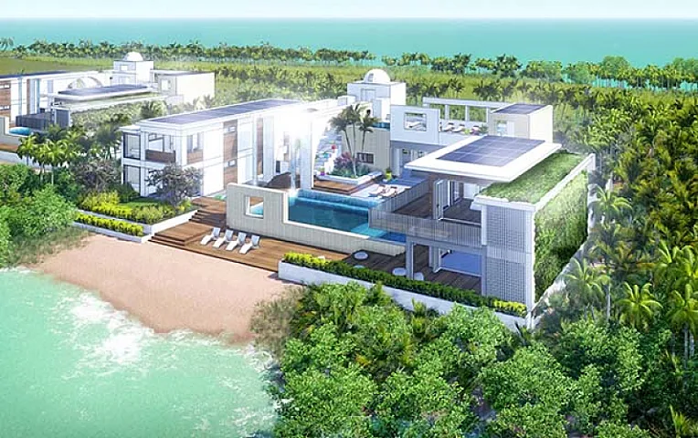 Dəniz mənzərəli evini 23 milyon dollara satışa çıxardı