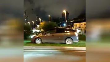 Bakıda "Pirus" mərkəzi parkda "gəzintiyə çıxdı"<span style="color: #ff0000;"> (VİDEO)</span>