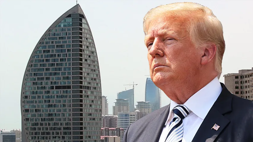 Tramp Bakıdakı oteldən nə qədər pul qazanıb?