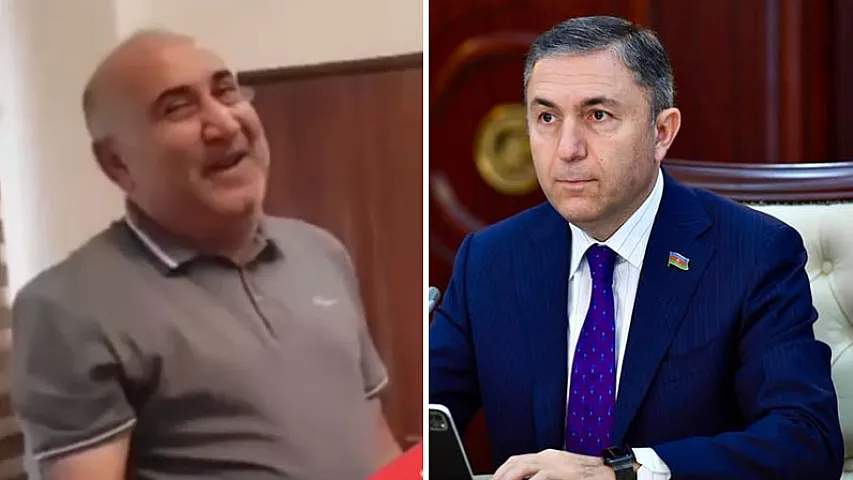 Deputatın qardaşı ilə sakinlər arasında gərginlik: "Çəkilişi dayandırmasanız..."<span style="color: #ff0000;"> (VİDEO)</span>