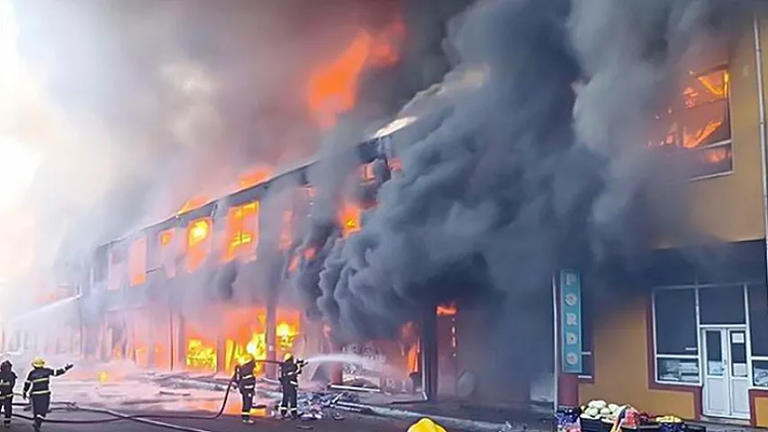 "Çox güman ki, yanğın qəsdən törədilib" - Masallıdakı yanğınla bağlı iddia