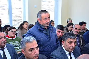 Seymur Orucov Köhnəqışlaq kəndində səyyar qəbul keçirdi (FOTO)